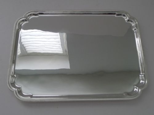 Harrods, London - Silver Plated Drinks / Cocktail Tray C.1920