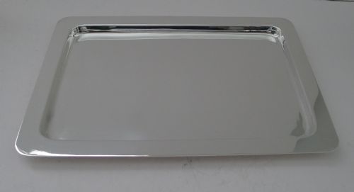 ANTIQUE ENGLISH SILVER PLATED COCKTAIL TRAY BY JOHN COLLYER CO C1920 - ADDITIONAL PHOTO 3
