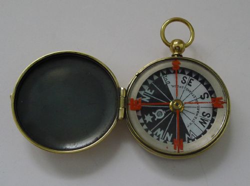 J. H. Steward Pocket Military Compass C.1890