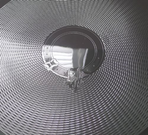 SILVER PLATED CIRCULAR COCKTAIL TRAY BY WALKER HALL C1900 - ADDITIONAL PHOTO 3