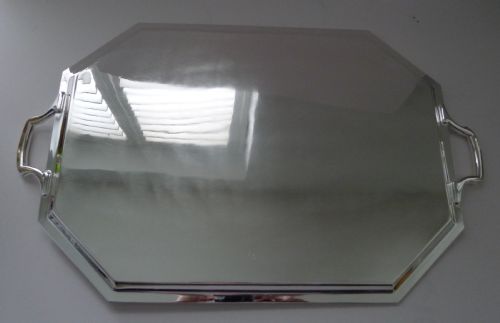 SMART HANDLED DRINKS TRAY BY J B CHATTERLEY SONS C1930 - ADDITIONAL PHOTO 1