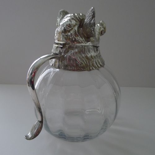 MIDCENTURY MODERN BOARS HEAD PITCHER JUG BY VALENTI - ADDITIONAL PHOTO 3