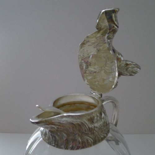 MIDCENTURY MODERN BOARS HEAD PITCHER JUG BY VALENTI - ADDITIONAL PHOTO 7