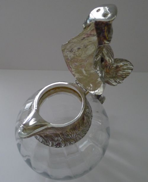 MIDCENTURY MODERN BOARS HEAD PITCHER JUG BY VALENTI - ADDITIONAL PHOTO 8