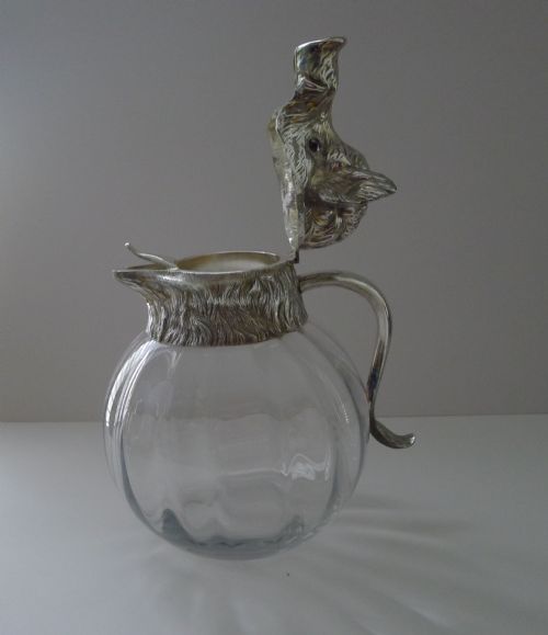 MIDCENTURY MODERN BOARS HEAD PITCHER JUG BY VALENTI - ADDITIONAL PHOTO 9