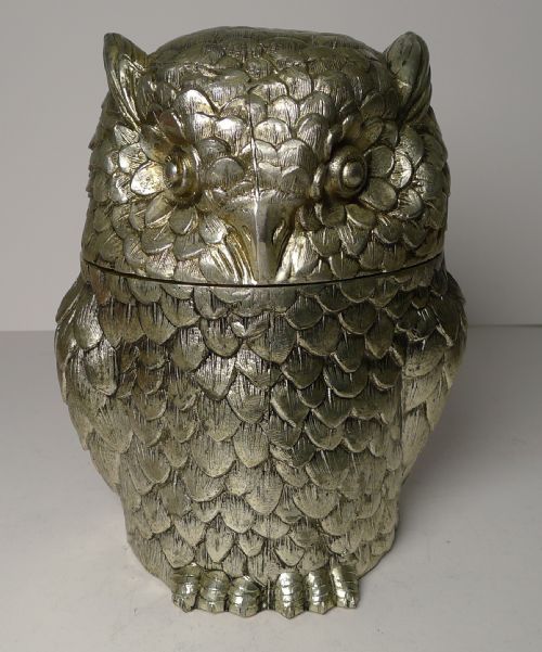 Mauro Manetti, Florence, Italy - Owl Ice Bucket C.1960