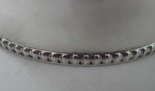 ENGLISH GEORGE V SOLID STERLING SILVER BISCUIT BOX 1910 - ADDITIONAL PHOTO 11