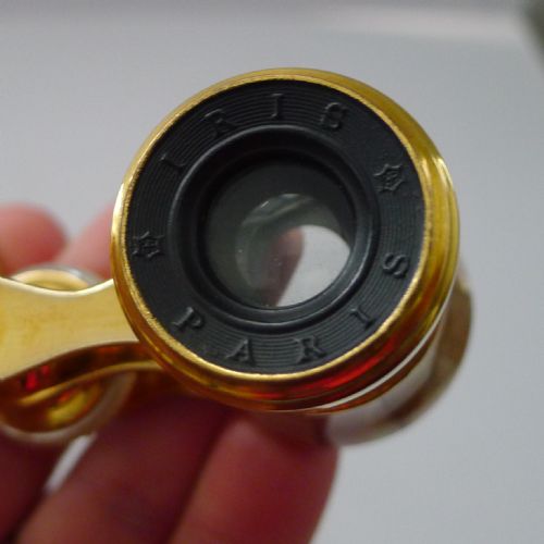 ANTIQUE OPERA GLASSES MOTHER OF PEARL C1900 SIGNED IRIS PARIS - ADDITIONAL PHOTO 5