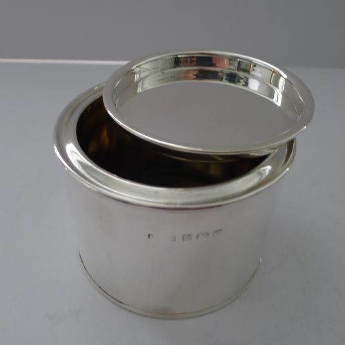 RARE ENGLISH NOVELTY PAINT TIN TEA CADDY CANISTER BY ASPREY CO 1929 - ADDITIONAL PHOTO 8