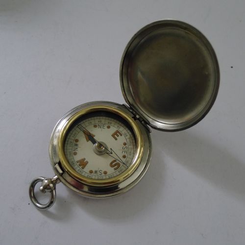 Antique English Ww1 Military Issued Compass - 1917