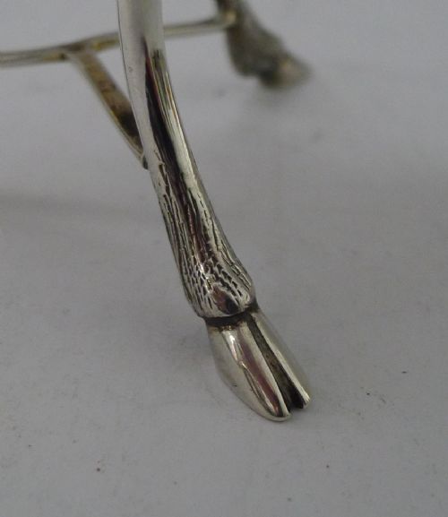 TOP QUALITY ENGLISH SOLID SILVER TEA CADDY BY GOLDSMITHS AND SILVERSMITHS CO - ADDITIONAL PHOTO 3