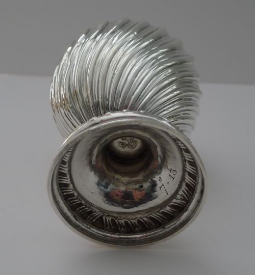 GEORGE LLL SOLID STERLING SILVER TEA CADDY 1769 - ADDITIONAL PHOTO 7
