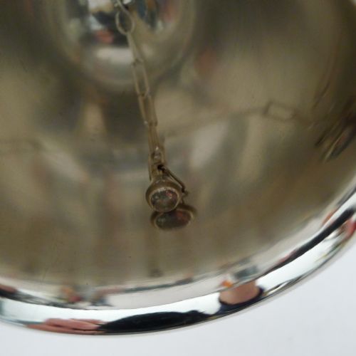 HERMES PARIS SILVER PLATED TABLE BELL HORSE BIT HANDLE - ADDITIONAL PHOTO 3