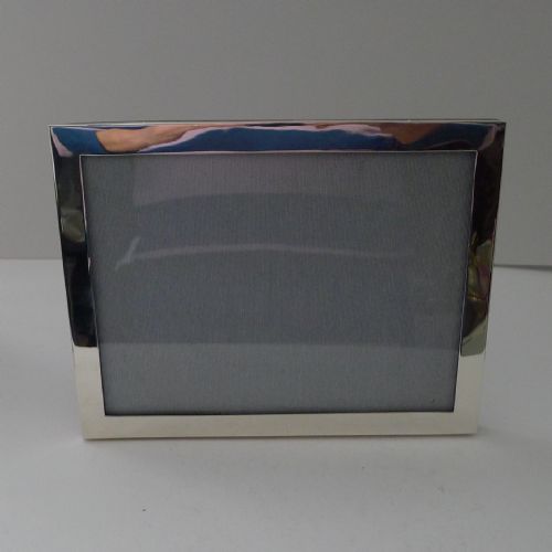 LARGE ENGLISH SOLID STERLING SILVER TWOWAY PICTURE FRAME - ADDITIONAL PHOTO 1
