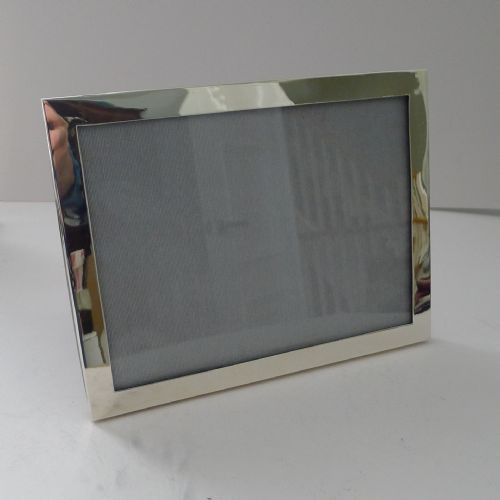 LARGE ENGLISH SOLID STERLING SILVER TWOWAY PICTURE FRAME - ADDITIONAL PHOTO 3