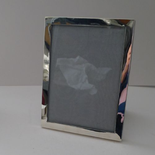 LARGE ENGLISH SOLID STERLING SILVER TWOWAY PICTURE FRAME - ADDITIONAL PHOTO 4