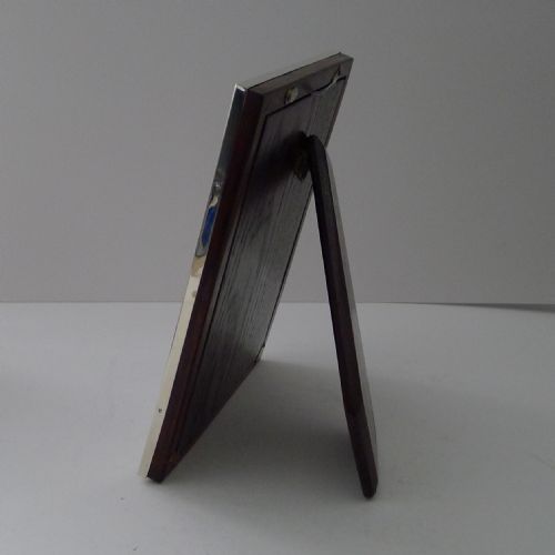 LARGE ENGLISH SOLID STERLING SILVER TWOWAY PICTURE FRAME - ADDITIONAL PHOTO 7