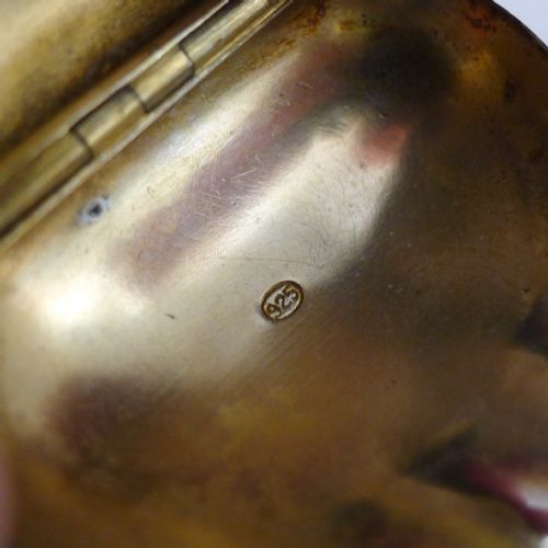 GUCCI ITALY SOLID STERLING SILVER NOVELTY PILL BOX C1950 - ADDITIONAL PHOTO 8