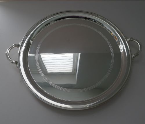 Keith Murray for Mappin & Webb - Art Deco Cocktail Tray C.1930