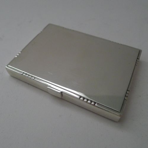 Georg Jensen. Sterling Silver Box #33 by Harald Nielsen - 1930