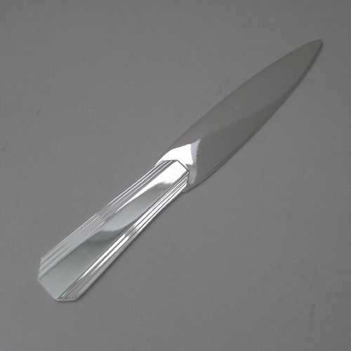 Luc Lanel for Christofle - Ondulations Paper Knife / Letter Opener C.1940