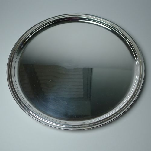 Christofle Gallia, Paris - Circular Cocktail Tray c.1940