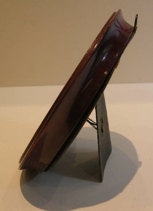 fig 1. Antique English Mahogany Photograph Frame - Victorian