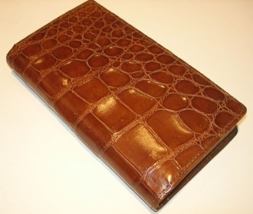 Beautiful Crocodile / Alligator Bound Spanish Prayer Book