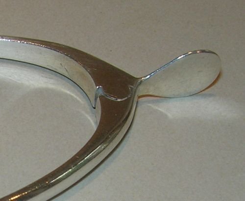 fig 1. Antique English Sterling Silver Novelty Sugar Tongs or Nips - Wishbone