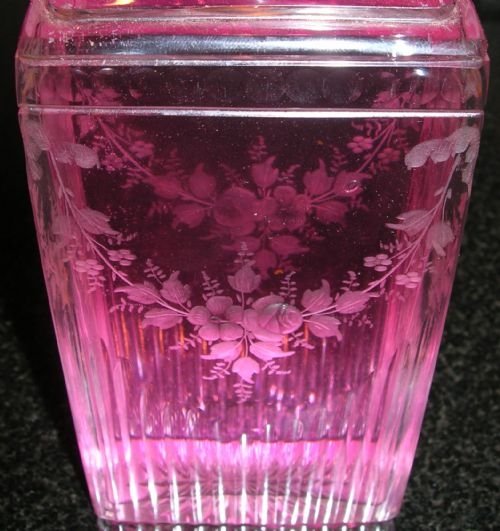 fig 1. Rare and Stunning Pretty Set of French Perfume Bottles - Tortoise Shell Tops