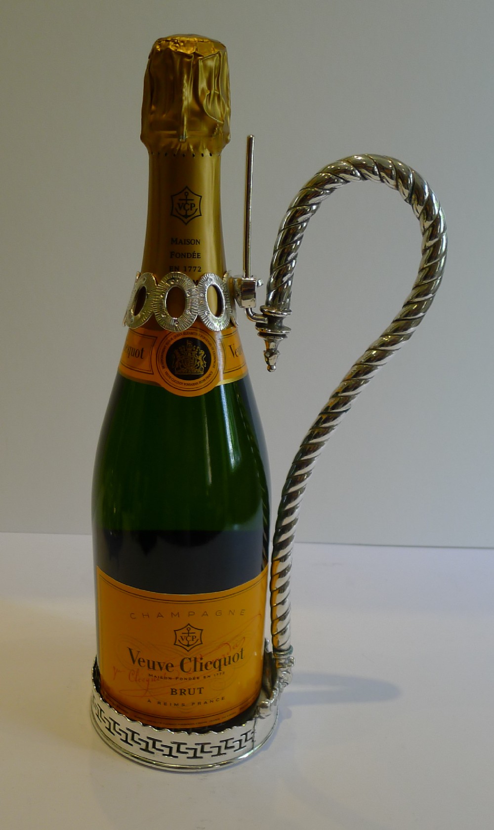 Antique English Silver Plated Wine or Champagne Server c.1890