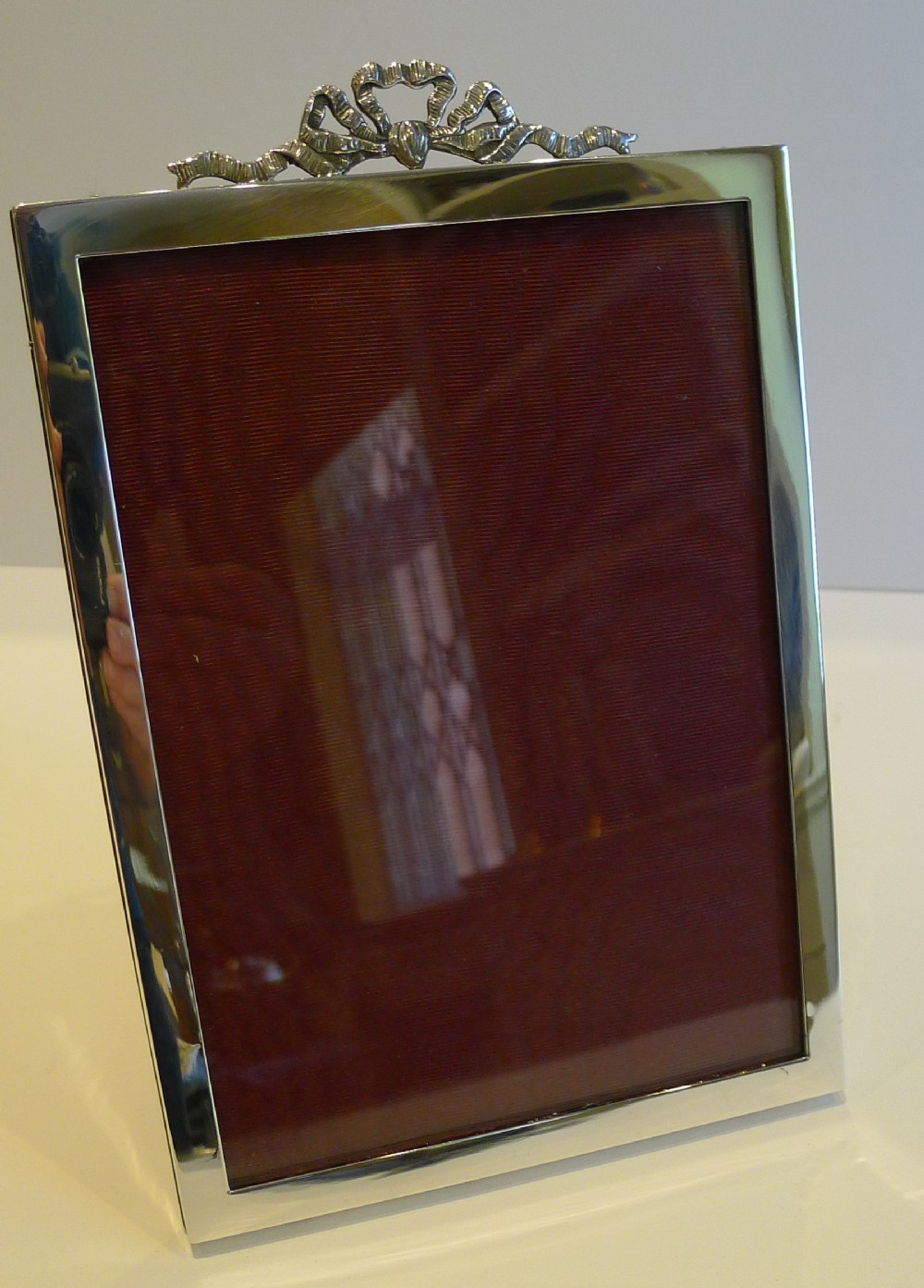 Antique English Sterling Silver Photograph Frame - 1902