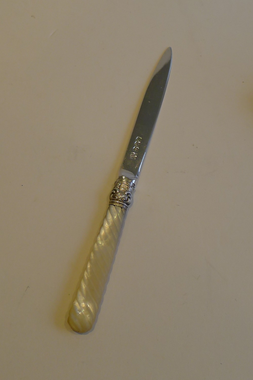 Sterling Silver & Mother of Pearl Letter Opener - 1922