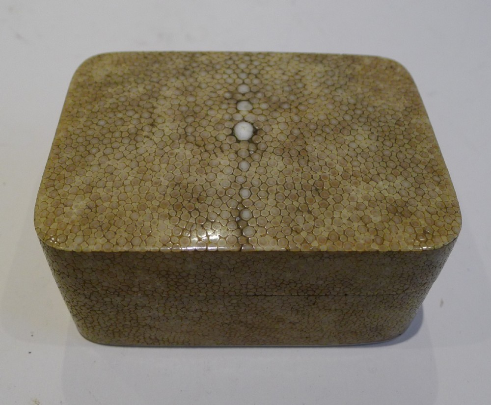 Handsome Shagreen Box c.1920