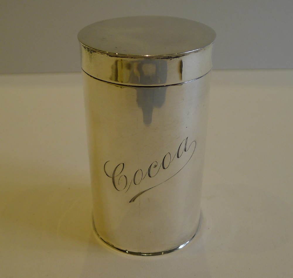 Rare Antique English Sterling Silver 