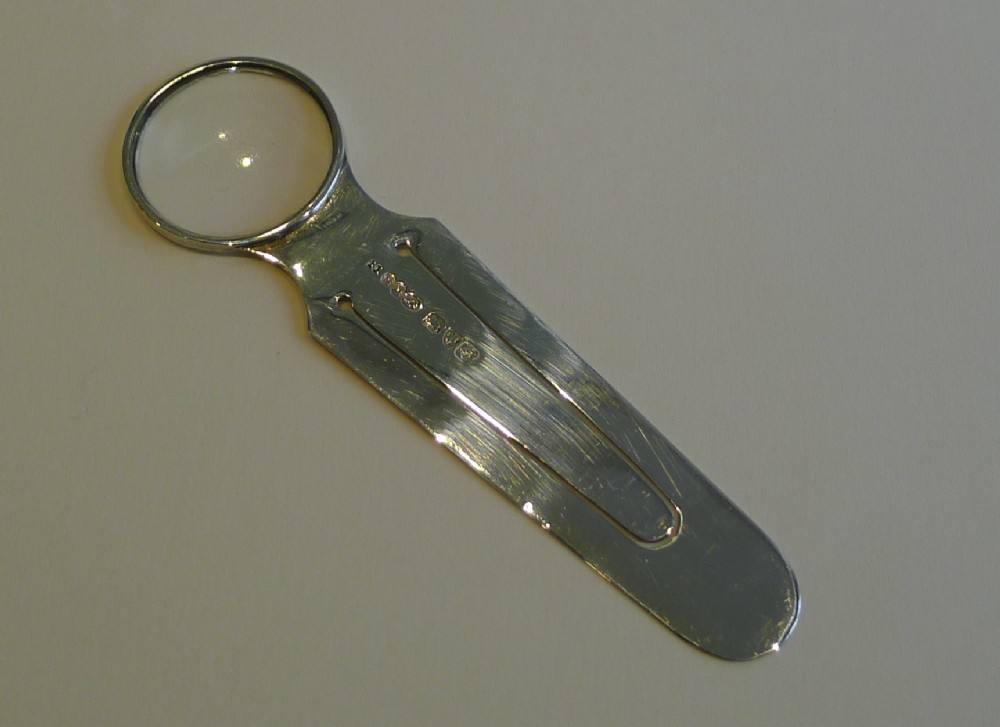 Rare Sterling Silver Sampson Mordan Bookmark - Chester 1904