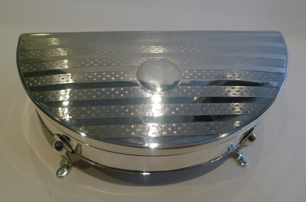 Smart Large Sterling Silver Jewelry Box by Charles S Green & Co.