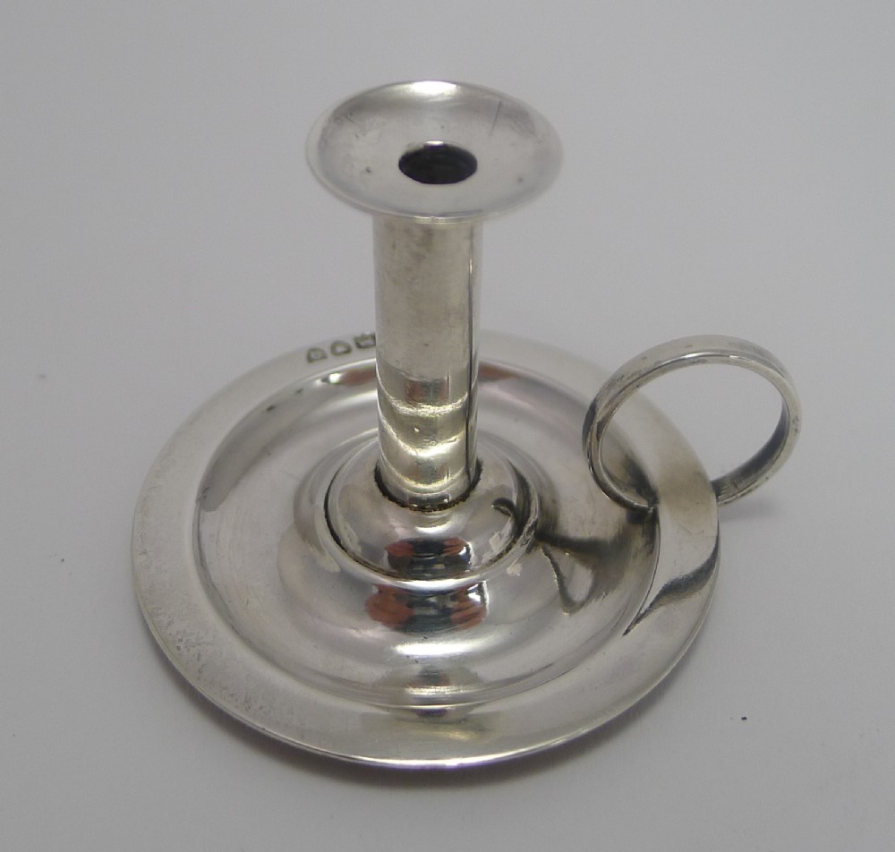 Antique English Miniature Chamberstick - London 1891