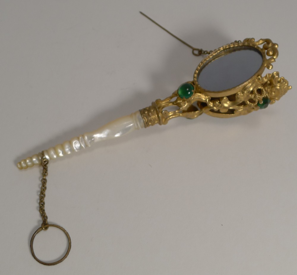 Antique French Posy Holder Tussie Mussie c.1860