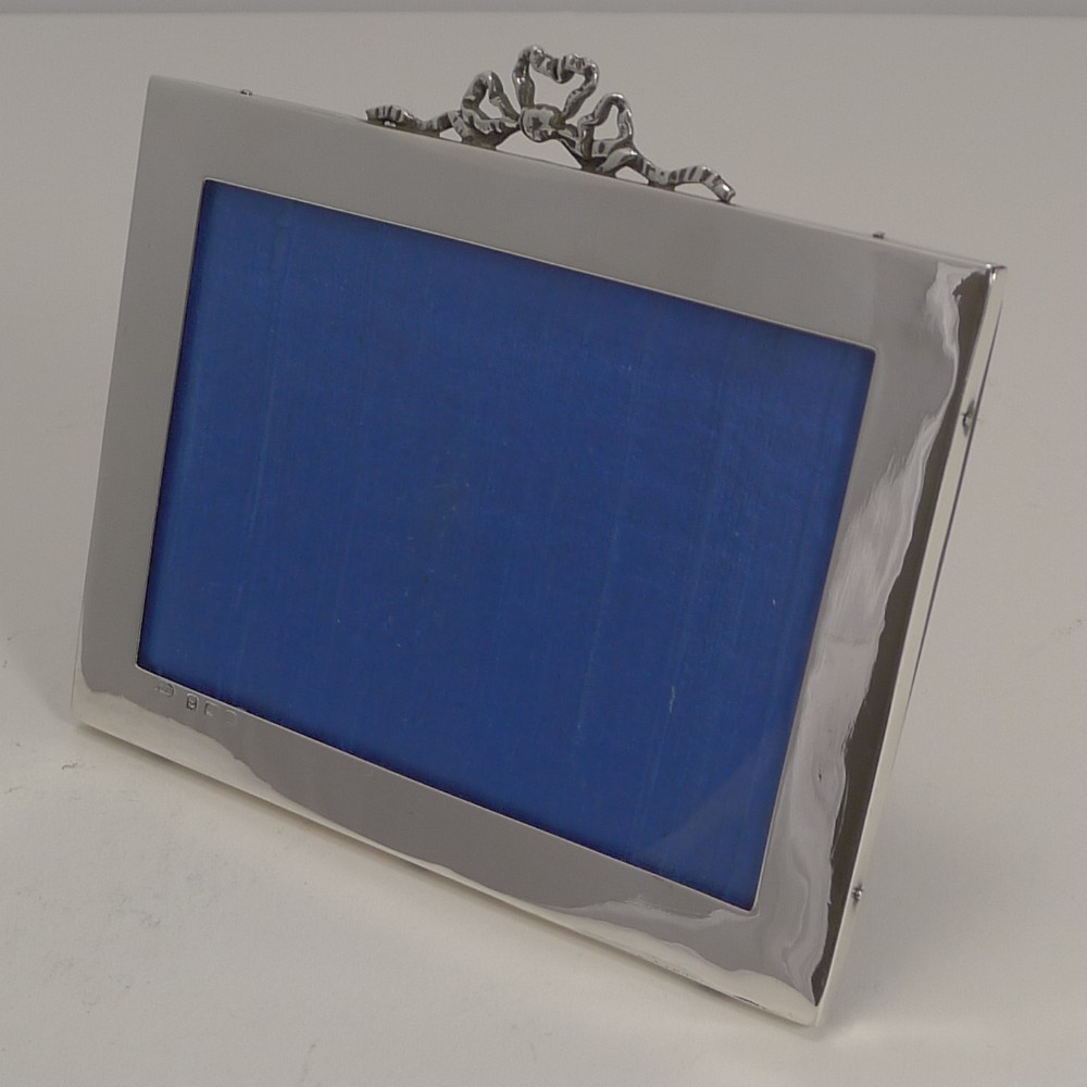Antique English Sterling Silver Photograph Frame