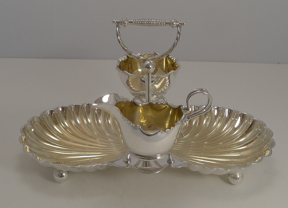 Antique English Silver Plated Strawberry by Parkin & Marshall c.1890