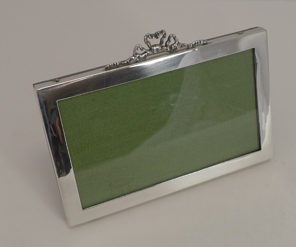 English Sterling Silver Photograph Frame