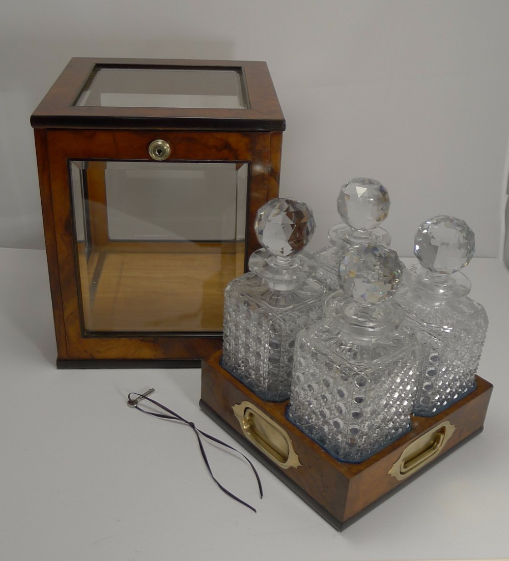 Rare and Magnificent Antique English Decanter Box c.1880