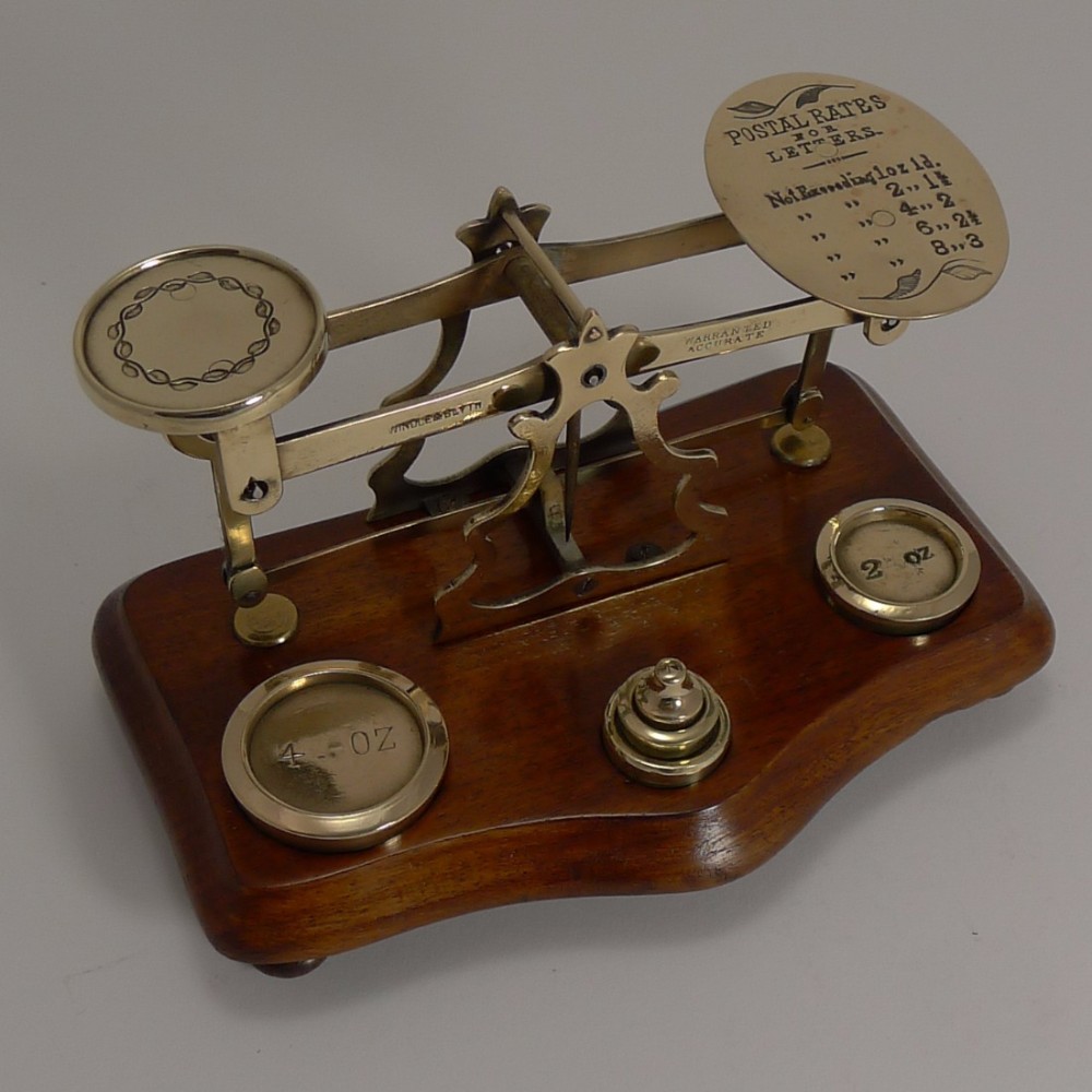 Excellent Antique English Postal Scale by Windle & Blythe c.1890