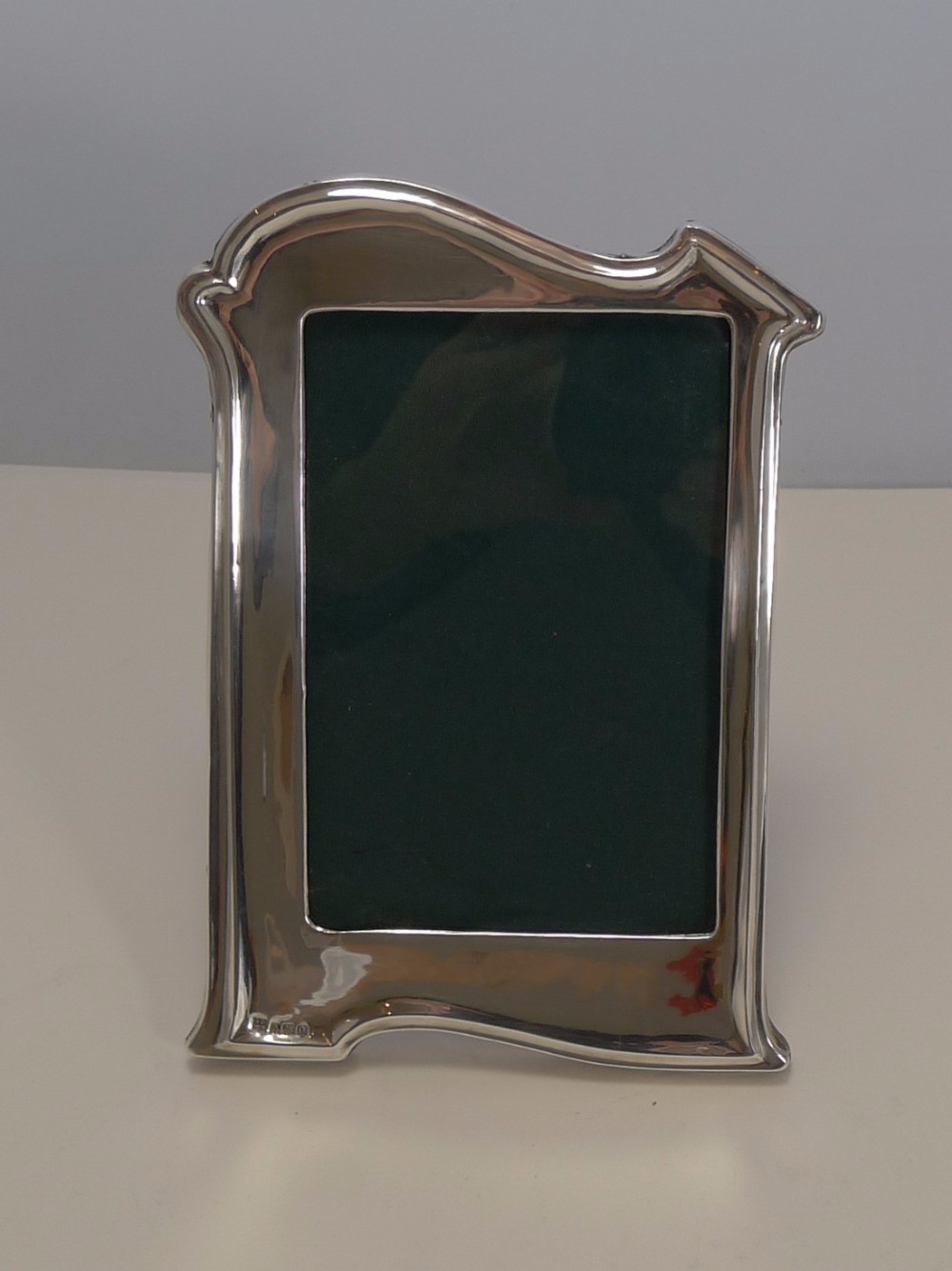 Antique English Art Nouveau Sterling Silver Photograph Frame