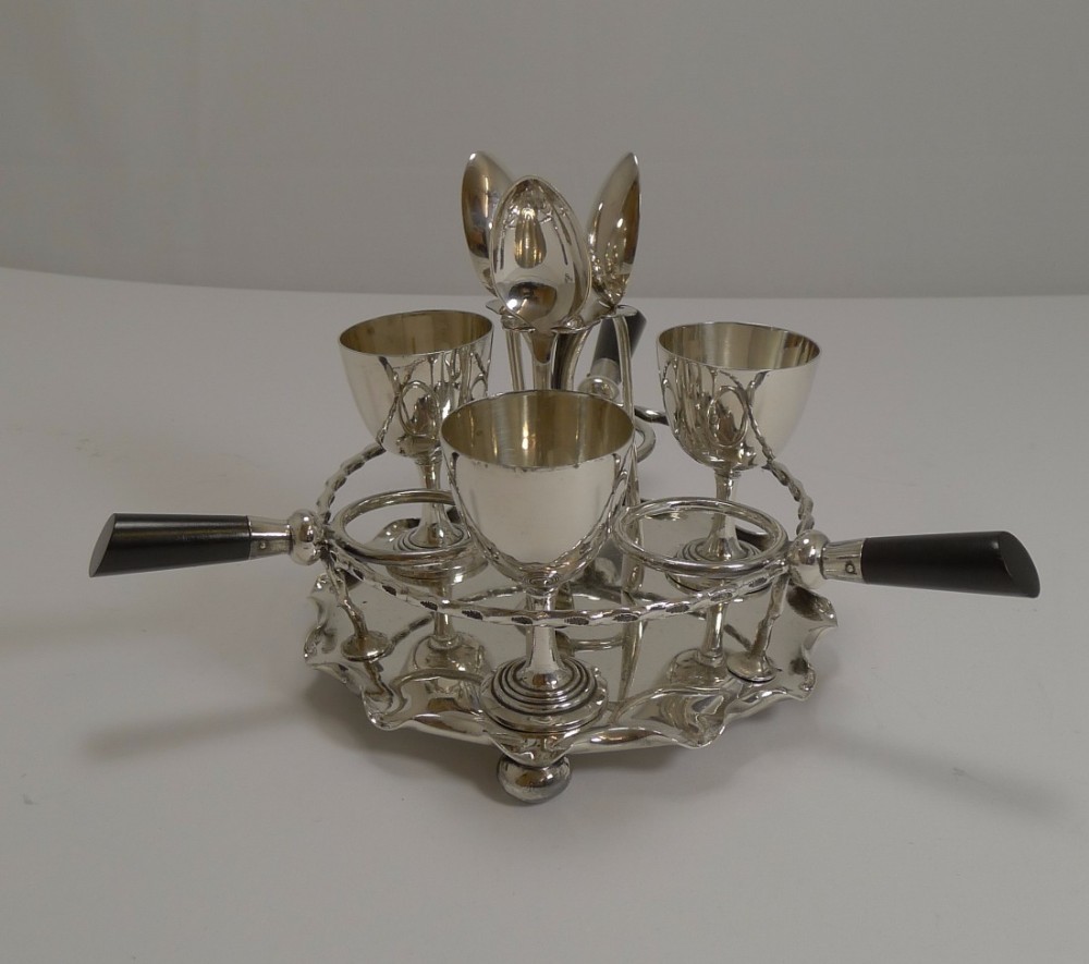 Stylish Antique English Egg Cruet c.1890