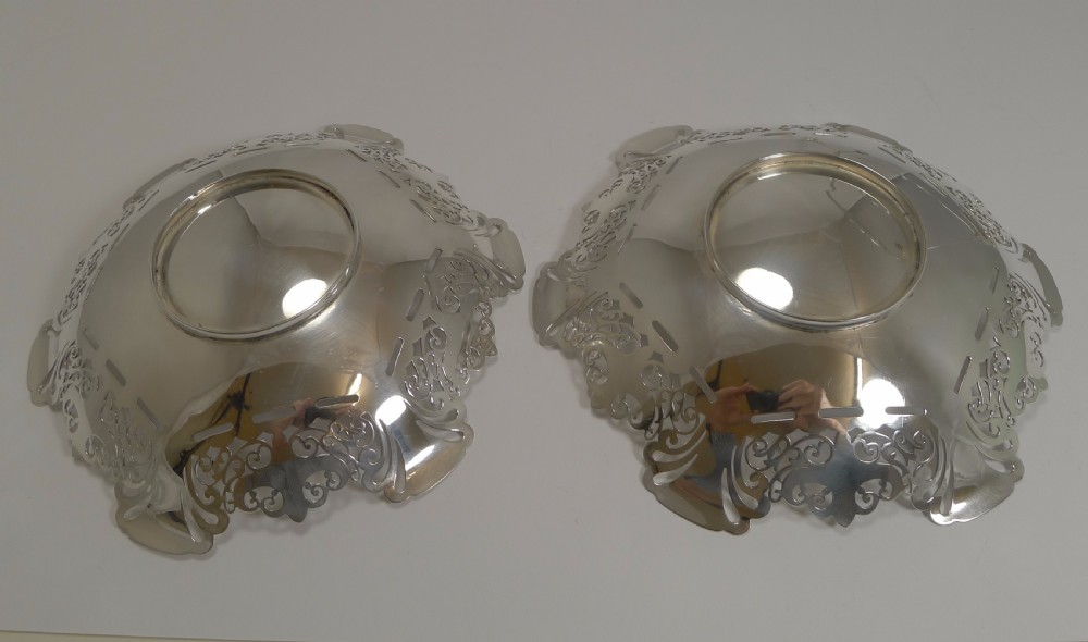 Superb Antique English Silver Plated Two Tier Cake Stand c.1900 View VIII