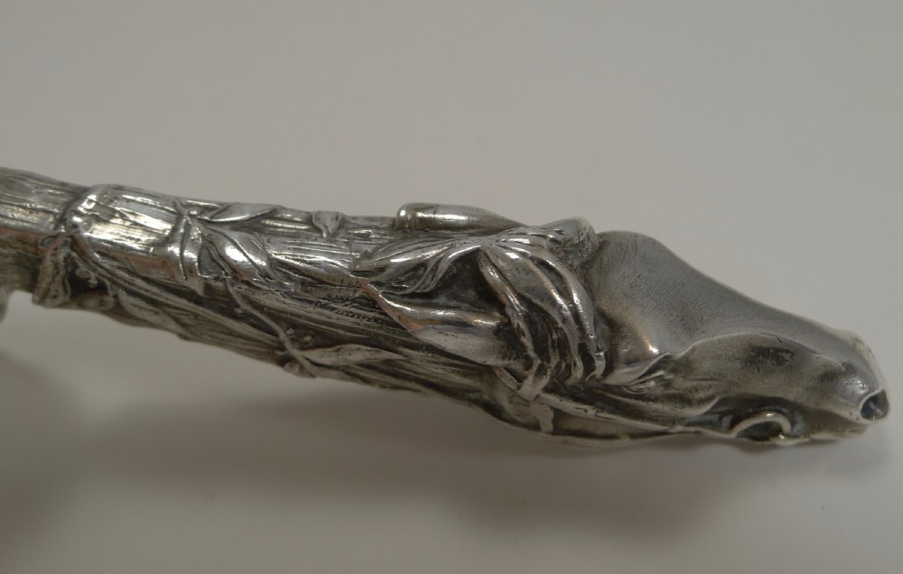 Fabulous Figural Equestrian Magnifying Glass c.1900 View IV