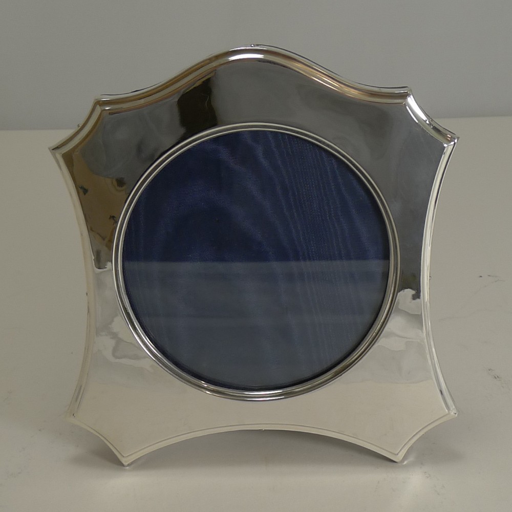 Antique English Sterling Silver Photograph Frame - 1914