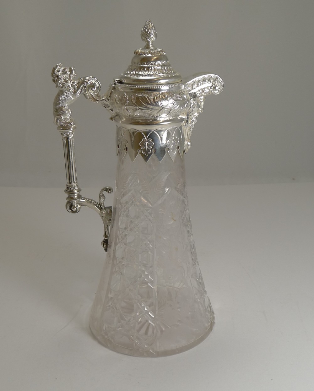 Superb Antique English Claret Jug c.1880
